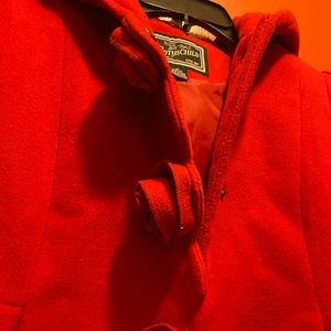 Red winter Jacket for girls